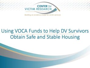 VOCA funds